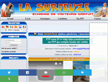 Tablet Screenshot of lasurfeuze.com